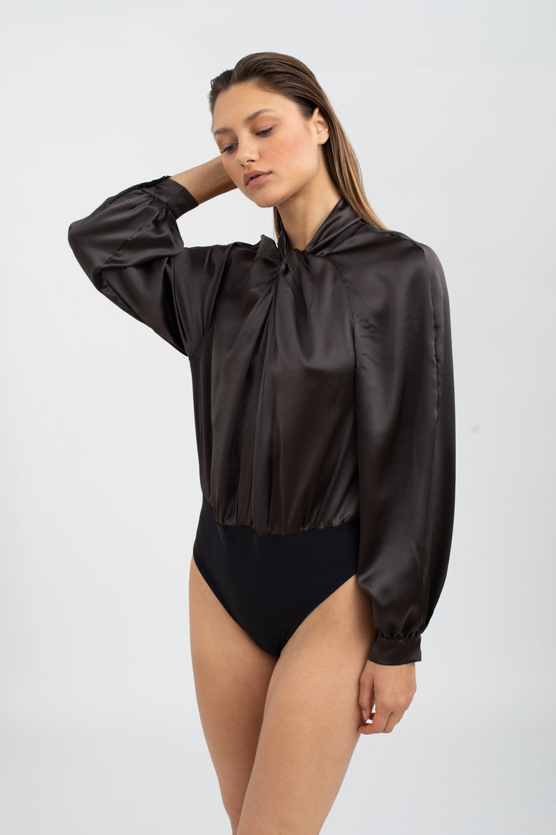 La Bohem - Silk bodysuit